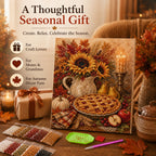 🍂 LAST DAY 49% OFF – Premium 3D Pearl Autumn & Thanksgiving Diamond Painting Art Kit  🍁🦃💎