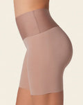 Stay-In-Place Seamless Shaper Short
