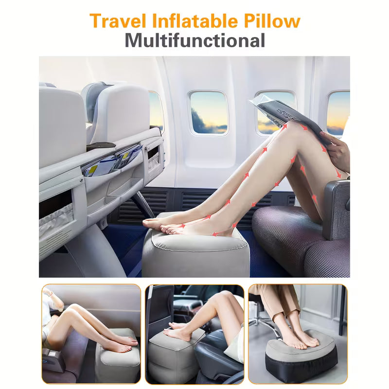 Inflatable cushion and pillow