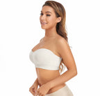 Non-Slip Bandeau Seamless Wireless Strapless Bra
