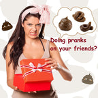 😂7 Pcs Fake Poop, Realistic Prank Poop