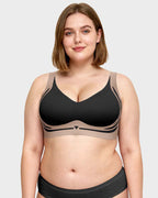 Anti-Sagging Support Shockproof Sports Fixed Cup Bra For Women