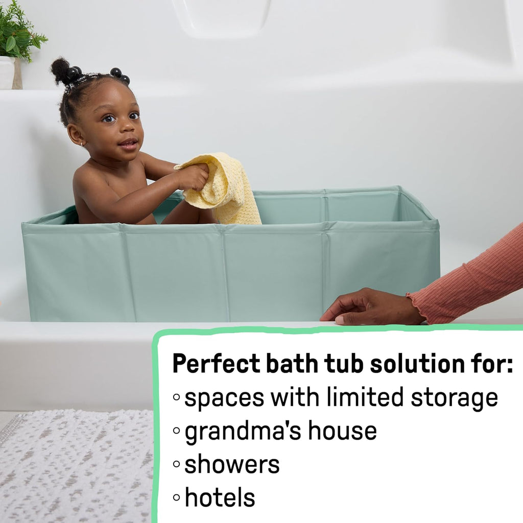 Portable Foldable Toddler Tub – Easy to Store & Clean