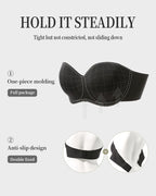 Full Support Non-Slip Convertible Bandeau Bra