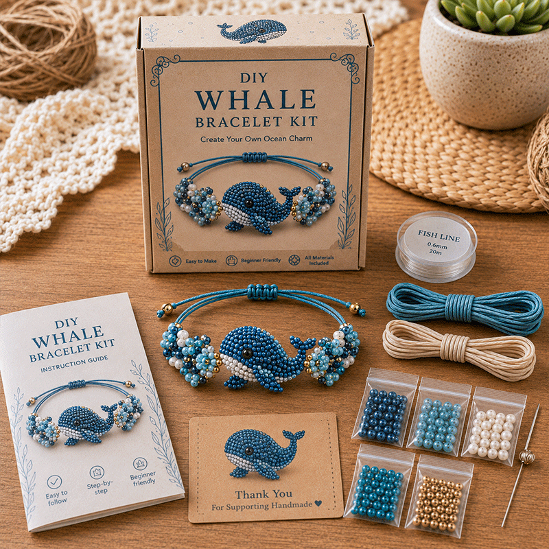 🔥50% Off Last Day🐙DIY Beaded Bracelet Making Kit