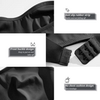 Front Closure Wireless Seamless Bandeau Bra