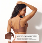 Buttery Soft Wireless Seamless Push Up Bra