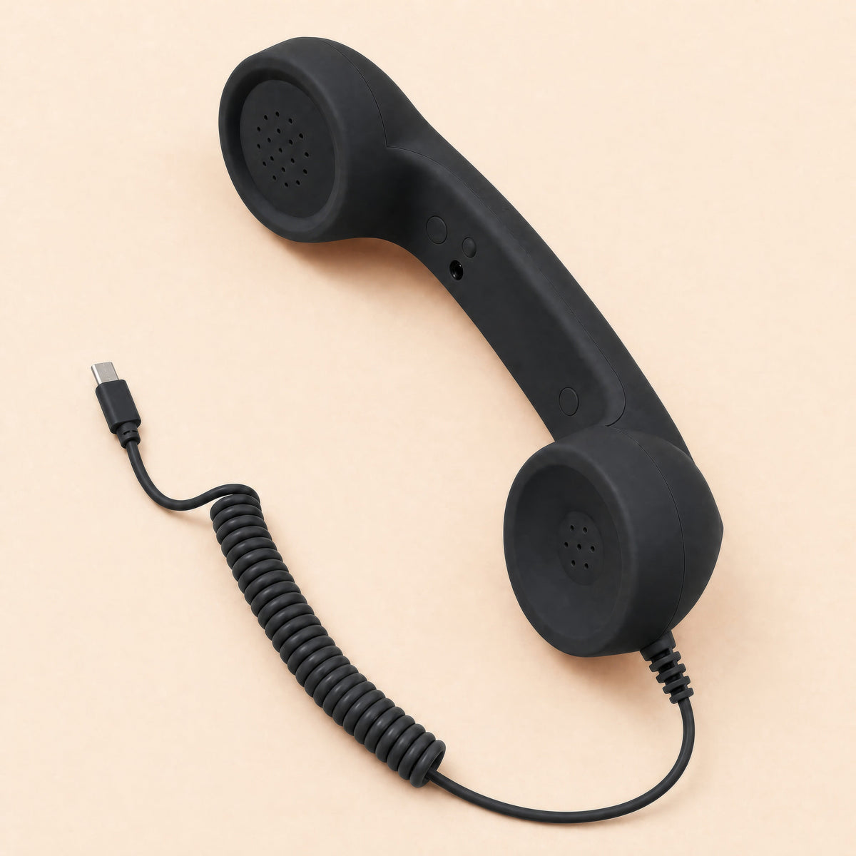 ☎️ Retro telephone handset with USB-C connection 📞