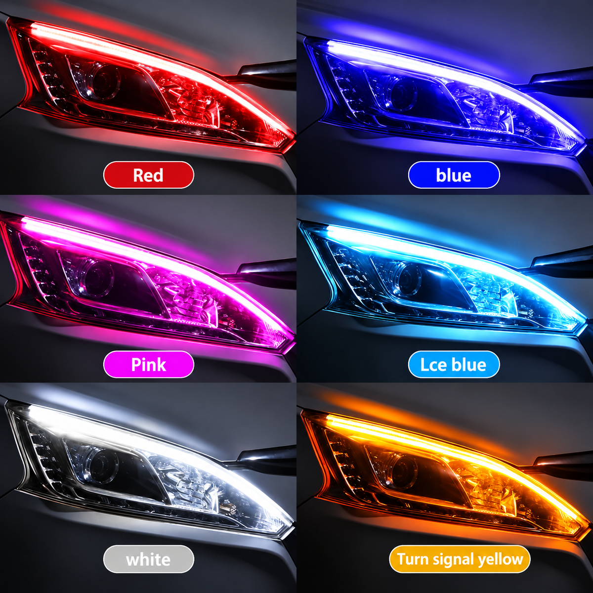⏳Limited-time 50% off⏰Flexible Car LED Flow Type Auto Signal Light (2 Pcs)🚗💡