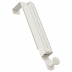 Foldable Over-the-Door Clothes Drying Rack with Hooks & Towel Bar