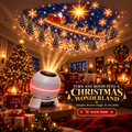 🎅 Turn Any Room Into a Christmas Wonderland – Holiday Projection Night Light