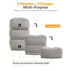 Inflatable cushion and pillow