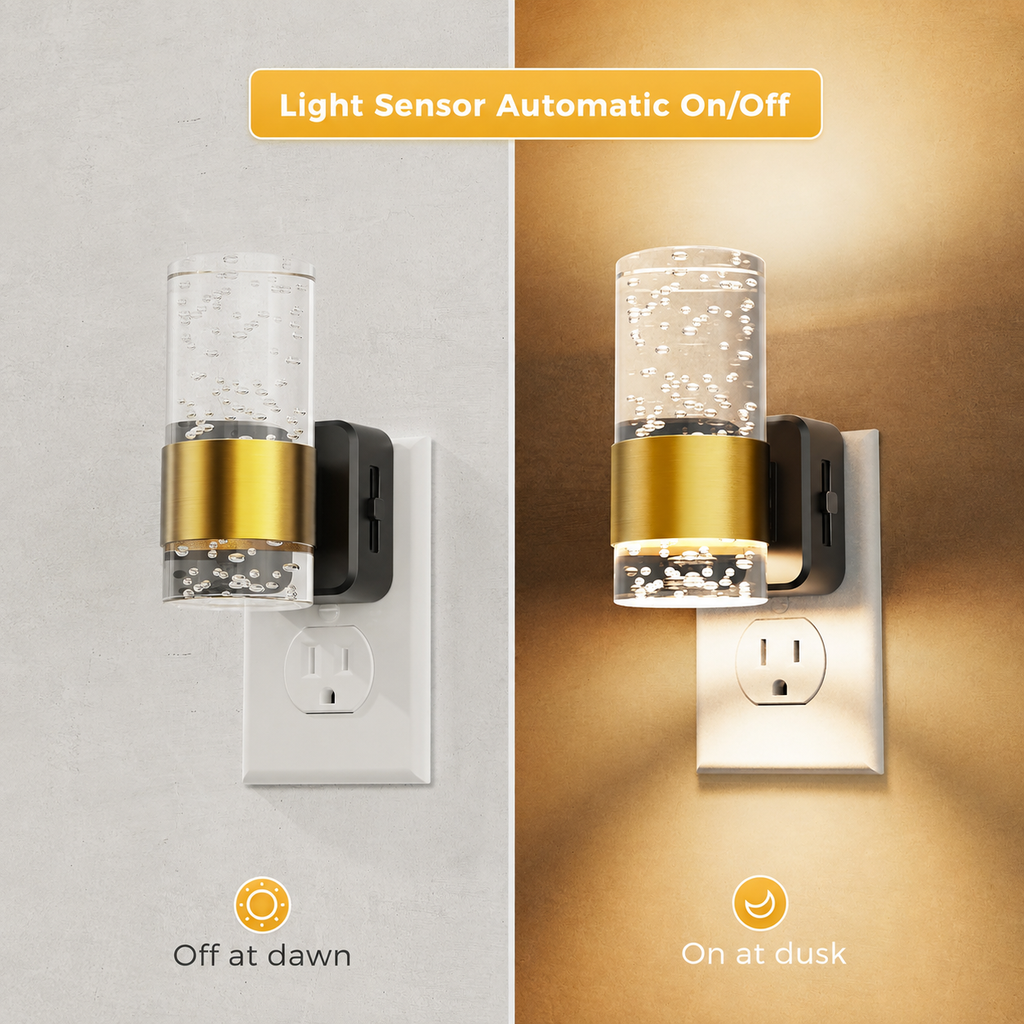 LED Night Light, Dimmable Night Lights Plug into Wall