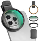 67mm CPL Filter for Phone/DSLR, HD Circular Polarizing Filter