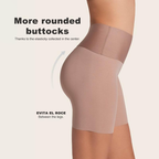 Stay-In-Place Seamless Shaper Short