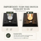 Solar Garden Path Lights with Warm &Cool White Options