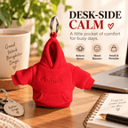 🎁Last Day 49% OFF🔥A Little Squeeze of Calm: Mini Hoodie Stress Ball Keychain 🧸🔑