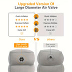 Inflatable cushion and pillow