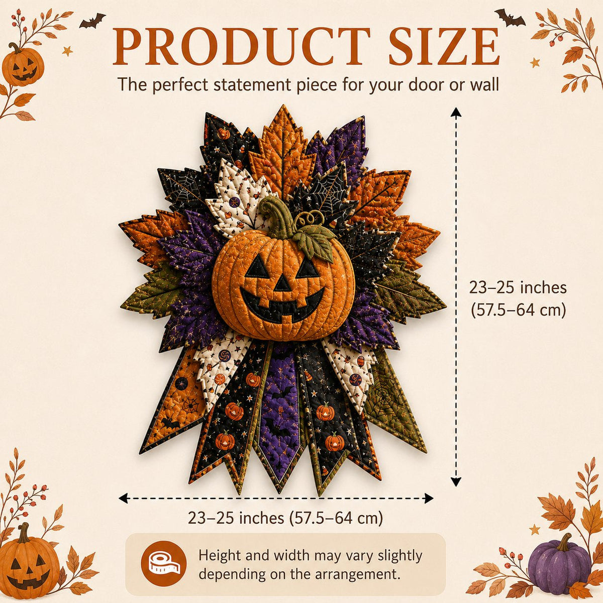 Enchanted Witch Hat - Halloween Handmade Door Bow DIY Sewing Kit