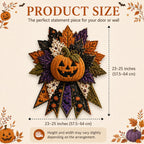 Haunted Manor - Halloween Handmade Door Bow DIY Sewing Kit