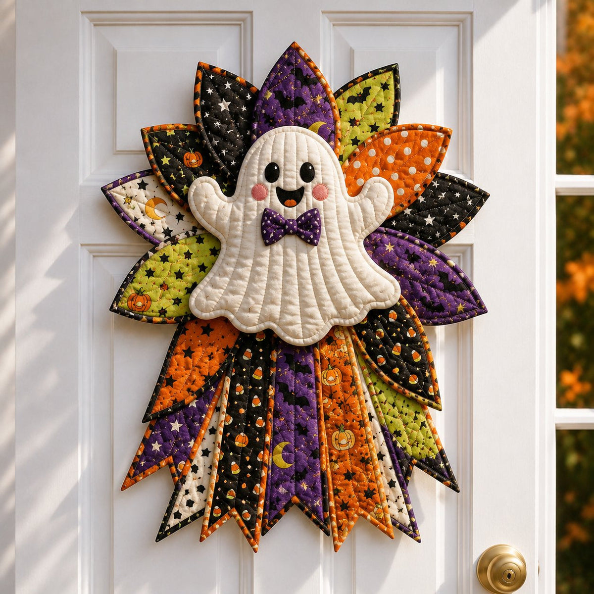Haunted Manor - Halloween Handmade Door Bow DIY Sewing Kit