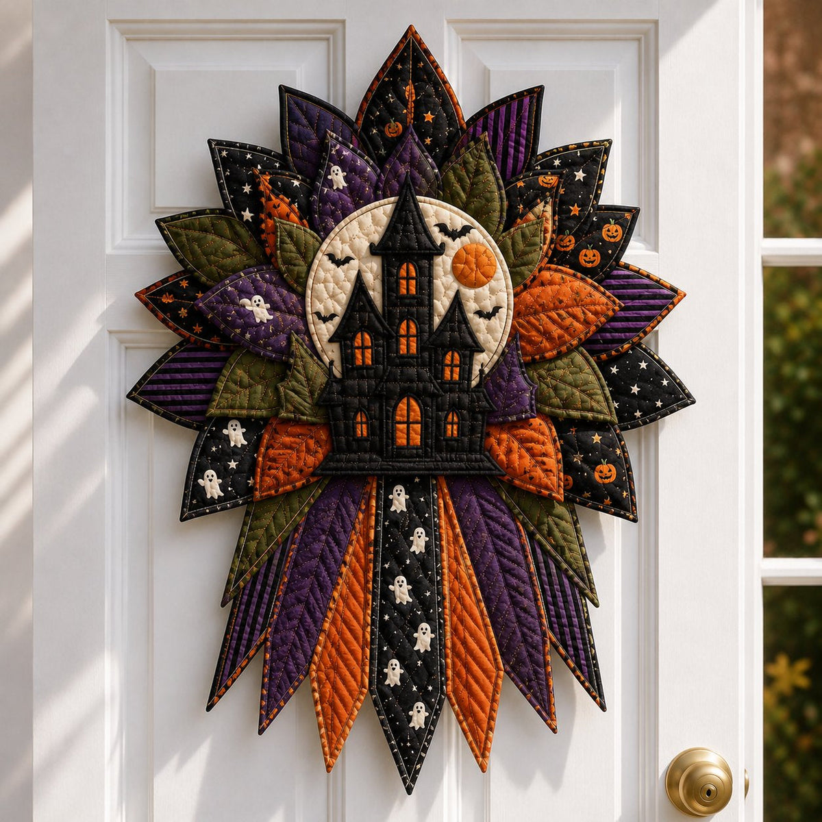 Jack-O’-Lantern Harvest - Halloween Handmade Door Bow DIY Sewing Kit