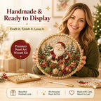 🔥Last Day 49% OFF - 🌸🌻🍂🎄 Four Seasons & Holiday Pearl Art Hanging Wreath Kit ✨
