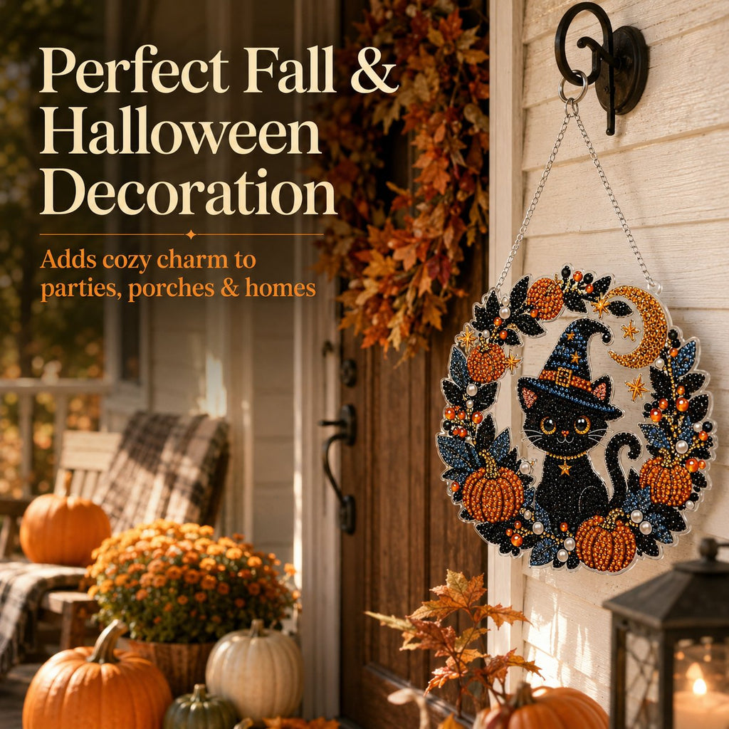 🔥 Last Day 49% OFF – 👻✨ DIY Spooky Hanging Ornament Kit | Cute Handmade Decor for Holidays, Parties & Home Displays