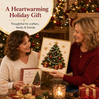 ✨✨Relaxing & Beginner-Friendly - 🎨💎DIY Christmas Pearl Diamond Painting Art Kit