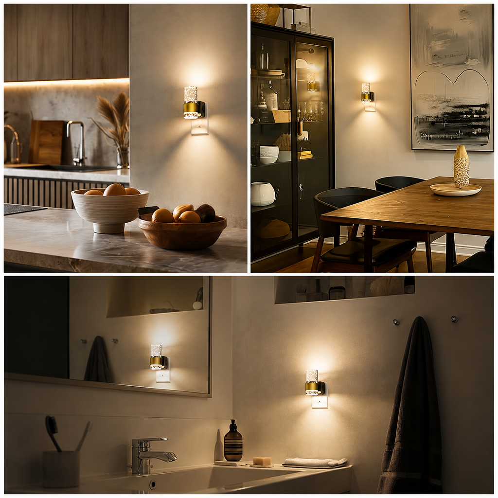 LED Night Light, Dimmable Night Lights Plug into Wall