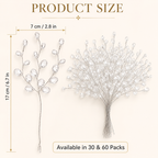 Crystal Drop Christmas Tree Branches