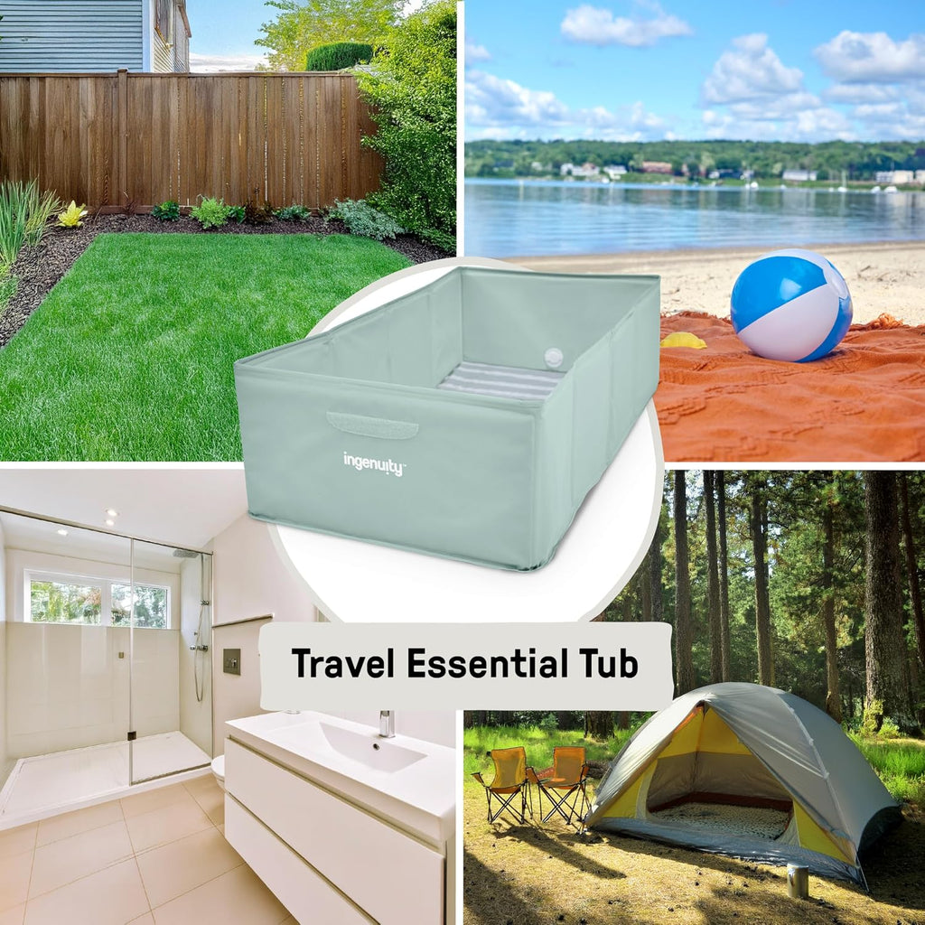 Portable Foldable Toddler Tub – Easy to Store & Clean