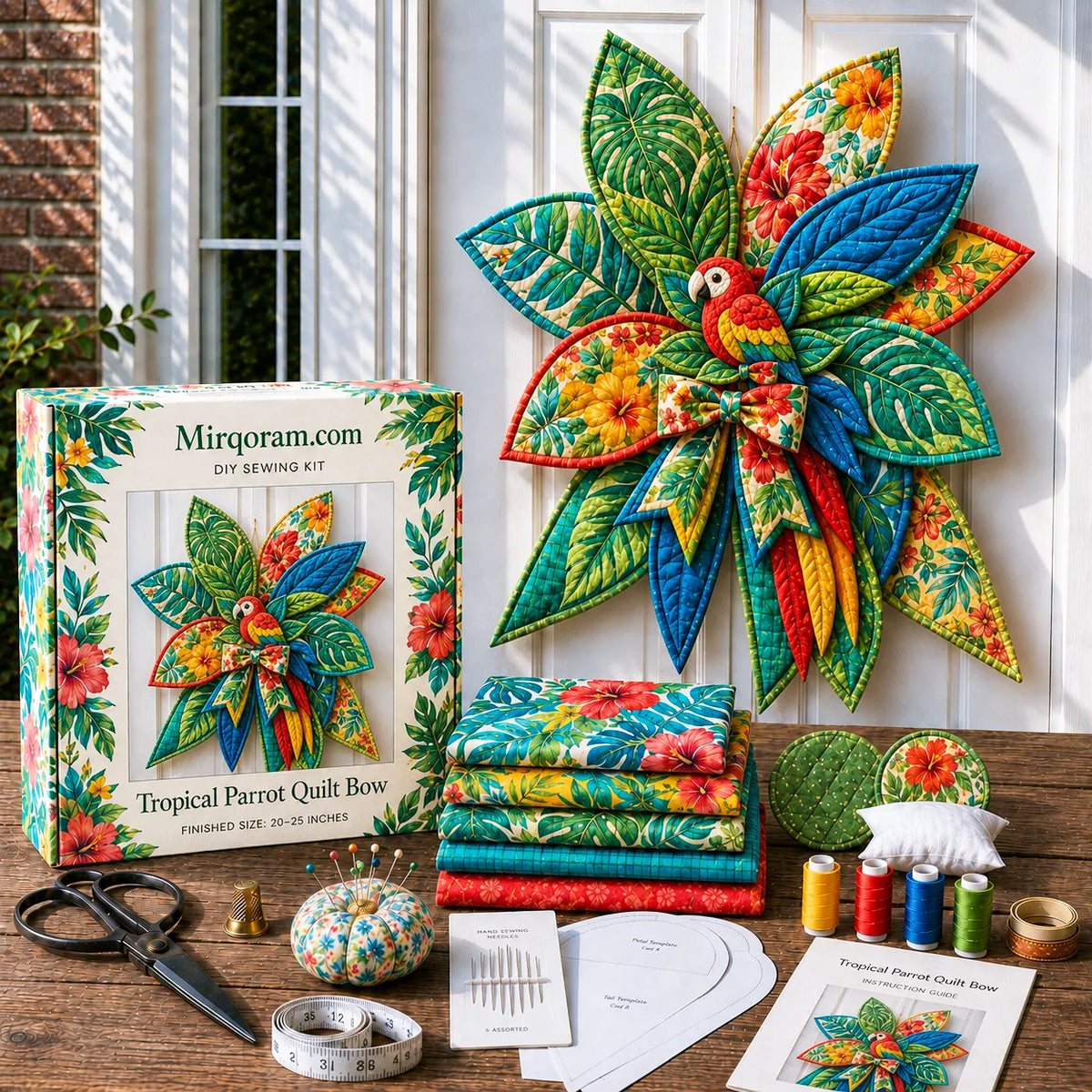 Bigfoot - Handmade Quilted Door Bow DIY Sewing Kit