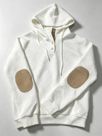Men's 2-Piece Textured Hoodie Sweatsuit Set Outfit - Heavyweight Brushed Fleece Pullover Hoodie & Men's Sweatpants,
