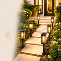 Solar Garden Path Lights with Warm &Cool White Options