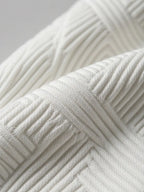 Men's 2-Piece Textured Hoodie Sweatsuit Set Outfit - Heavyweight Brushed Fleece Pullover Hoodie & Men's Sweatpants,