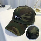 Men's Korean-Style Pilot Baseball Cap with Curved Visor