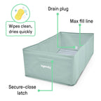 Portable Foldable Toddler Tub – Easy to Store & Clean