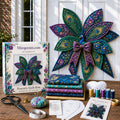 Peacock - Handmade Quilted Door Bow DIY Sewing Kit