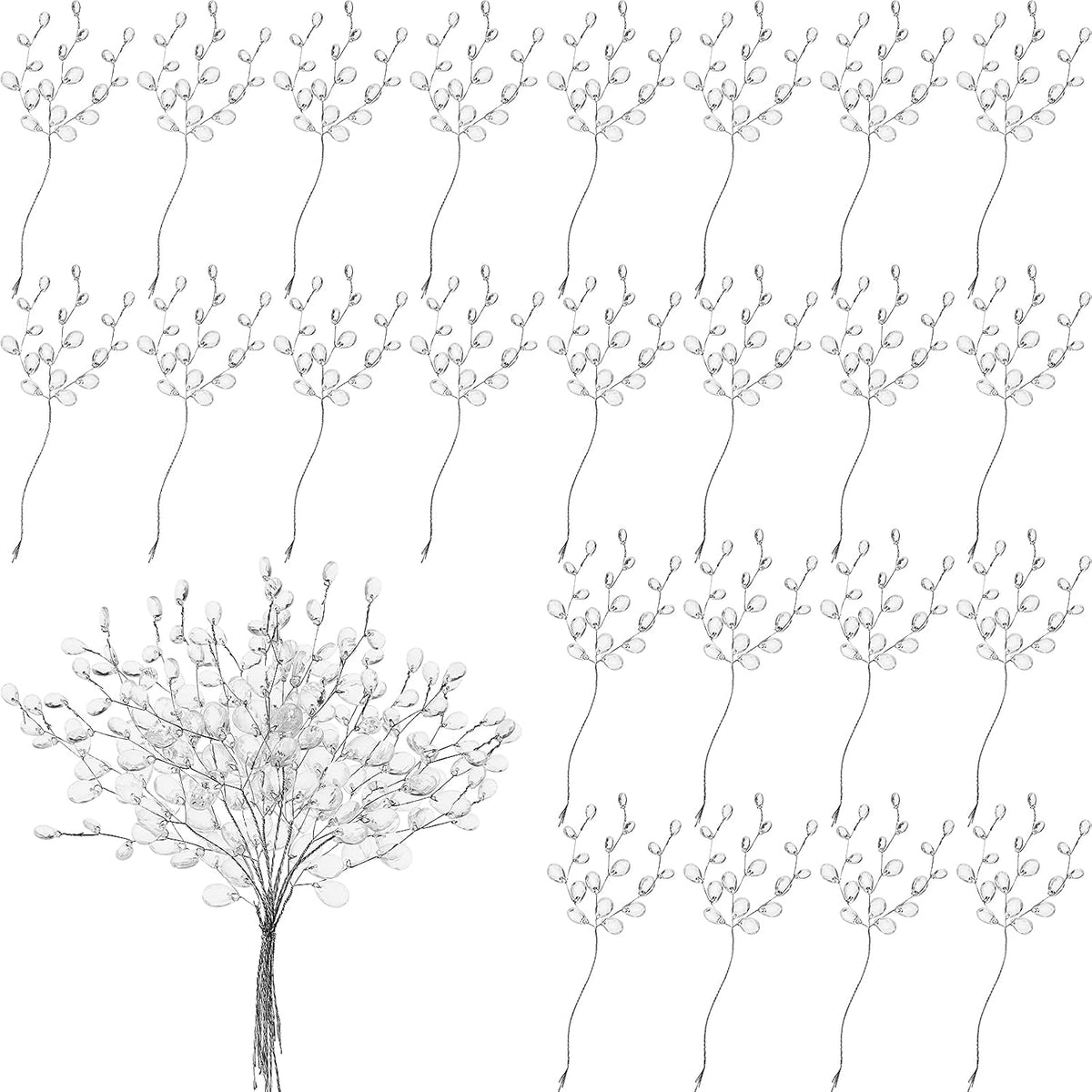 Crystal Drop Christmas Tree Branches
