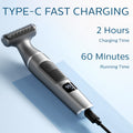 Electric Hair Remover for Underarms, Full Body, and Intimate Areas
