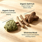 🐱Catnip & Silvervine Chew，49% OFF!⚡