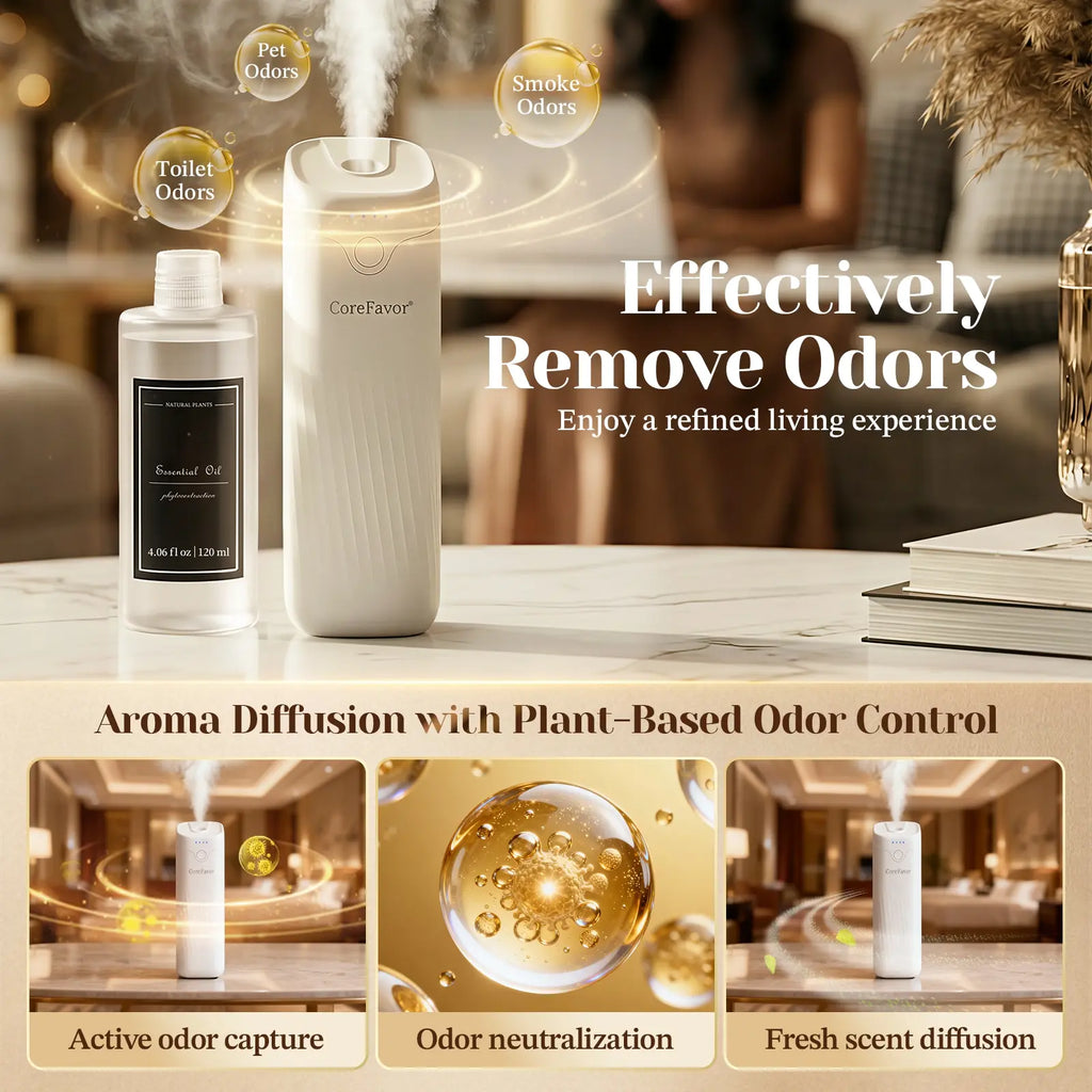 Rewardeffort Waterless Essential Oil Diffuser, 120ml