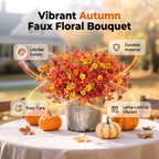 🍁UV-Resistant Artificial Daisy Flowers  for Fall Decor Halloween