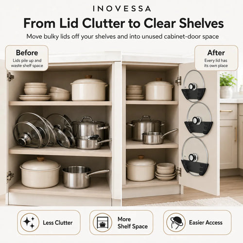 Adhesive Pot Lid Holders