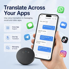 🔥LAST DAY 49% OFF🔥AI Language Translator Device – Real-Time Two-Way Voice Translator with Multi-Language Support