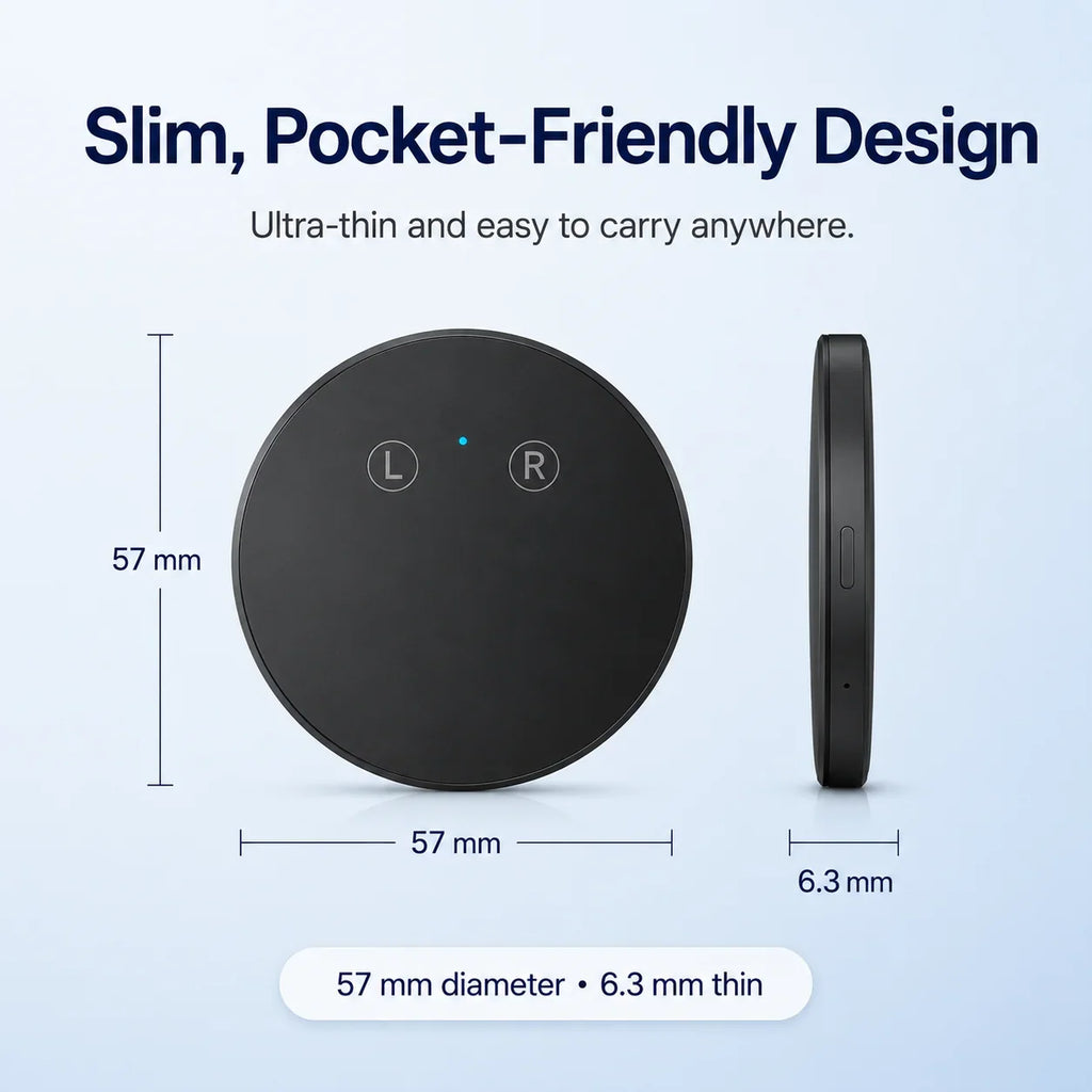 🔥LAST DAY 49% OFF🔥AI Language Translator Device – Real-Time Two-Way Voice Translator with Multi-Language Support