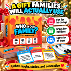 😂 50% OFF Today! Who In Our Family? Hilarious Party Game for Family Game Night