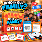 😂 50% OFF Today! Who In Our Family? Hilarious Party Game for Family Game Night
