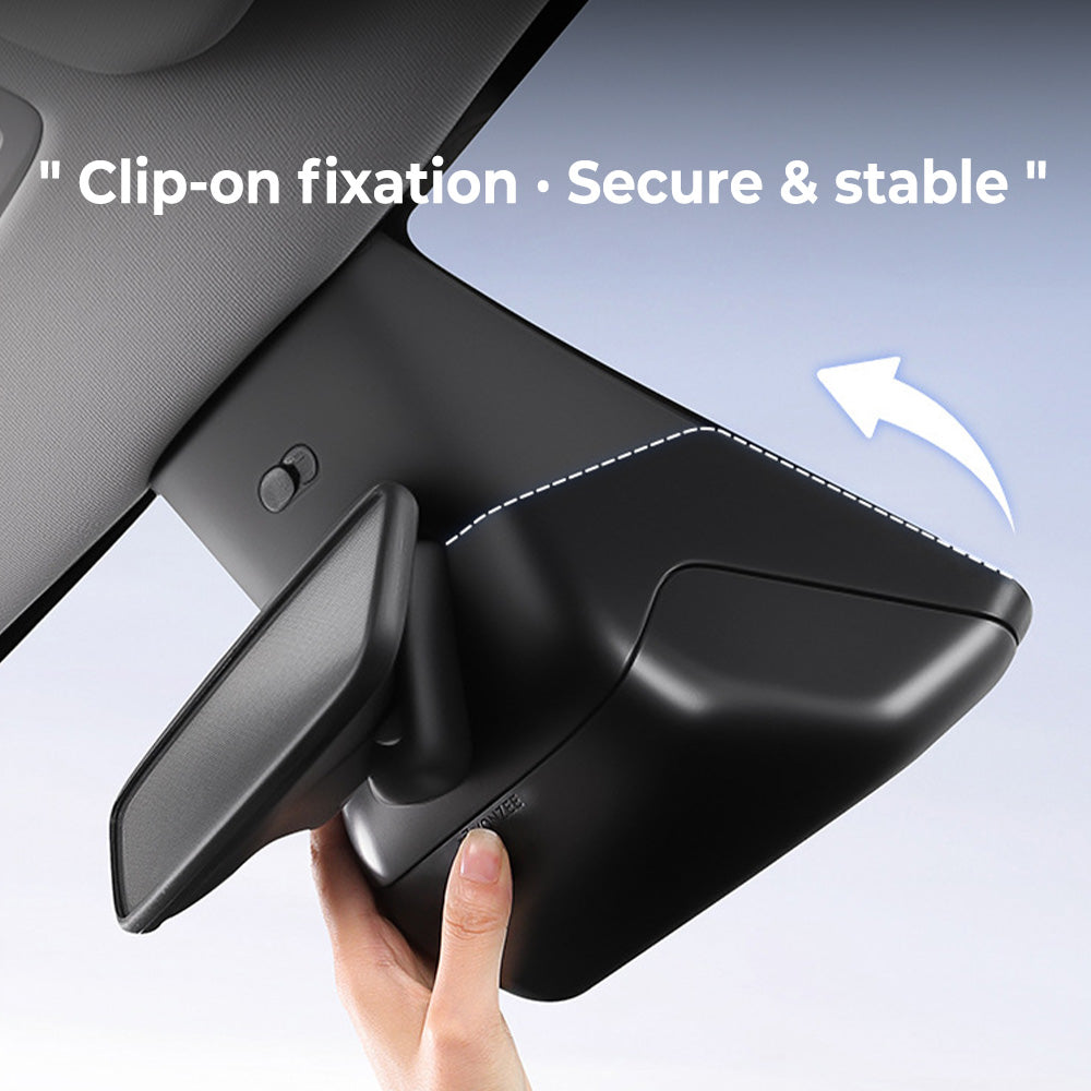 Custom Fit Sunglass Holder for Tesla Model Y Juniper - Hidden Sunglass Storage